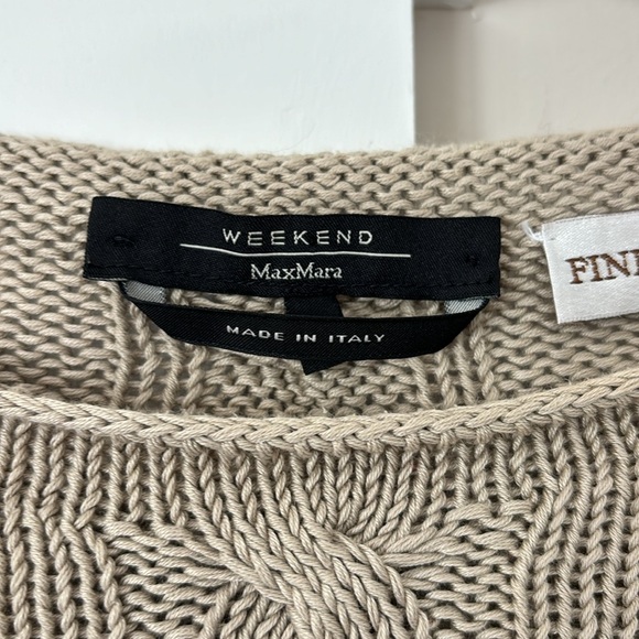 Max Mara weekend short sleeves sweater size L / fits a S/M - Picture 3 of 13